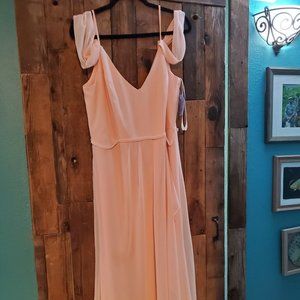 David's Bridal Petal Dress